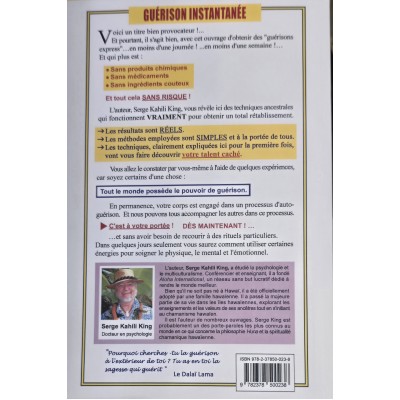 Guérison instantanée