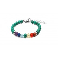 Le bracelet  7 CHAKRAS "ANAHATA"