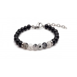 Bracelet en acier - Collection équilibre - PROTECTION ET BIEN ETRE