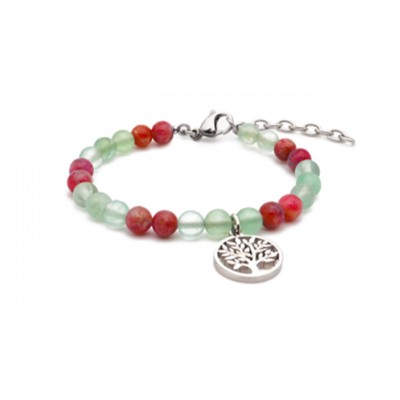 Bracelet en acier - Collection équilibre - AMOUR & SPIRITUALITE