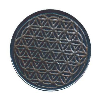 Fleur de Vie Hématite - diam. 4 cm Fleur de Vie Hématite - diam. 4 cm