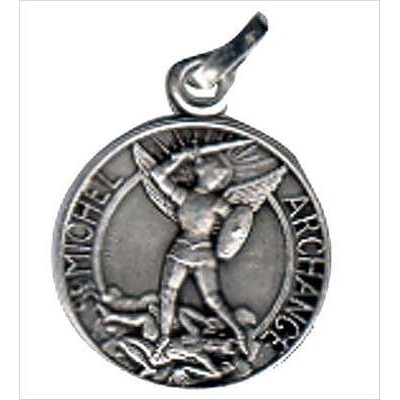 Médaille St Michel - Métal Argenté