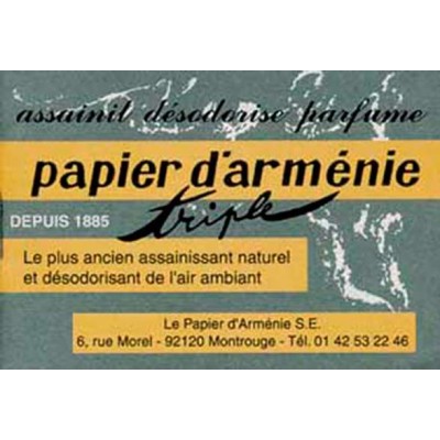 Papier d'Arménie - Carnet Tradition