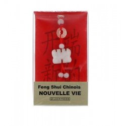 Porte-bonheur Feng-shui Calcédoine Nouveau départ