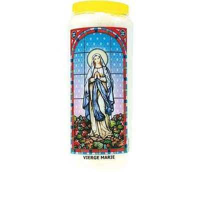 Neuvaine vitrail : Vierge Marie