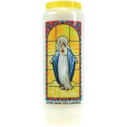 Neuvaine vitrail : Notre Dame des Lumières