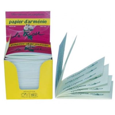 Papier d' Arménie - Carnet Rose