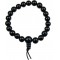 Bracelet mala tibétain - Onyx noir