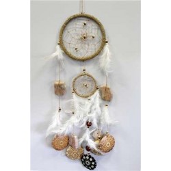 Attrape-rêves beige naturel - MM