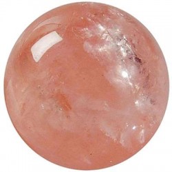 Sphère Quartz Rose - Pièce de 40 mm