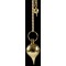 Pendule Goutte Métal Doré - 20 Gr