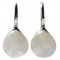 Boucles d'oreilles Pierre de Lune Argent 925 Bombées