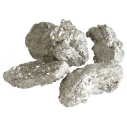 Pyrite Chispas Brute Petits Morceaux - Qualité Extra - Sachet de 250 gr