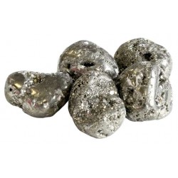 Pierres Roulées Pyrite Qualité Extra - Sachet 500 grs