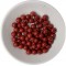 Perles Jaspe Rouge 6 mm - Sachet de 66 perles