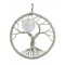 Pendentif Pierre de Lune Argent 925 Arbre de vie