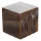 Cube Bois Fossile/Silicifié - 3,5 cm