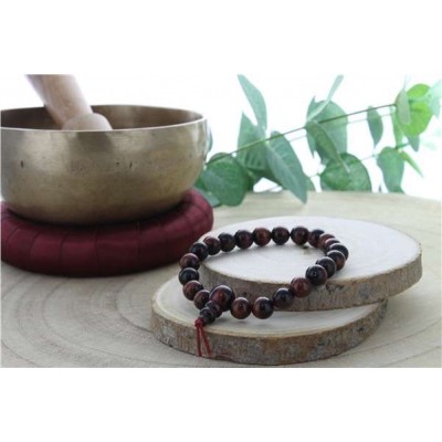 Bracelet Mala - Oeil de taureau