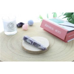 Bâton de Massage Facetté en Améthyste