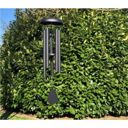 Carillon à vent Noir 81 cm