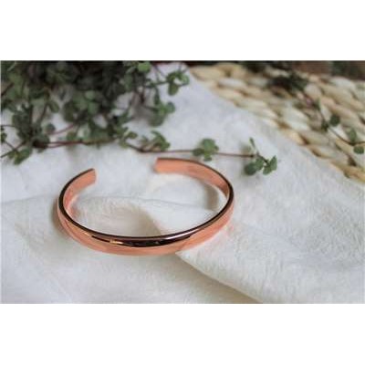 Bracelet cuivre Forme jonc arrondi Grand modèle Bracelet cuivre Forme jonc arrondi Grand modèle