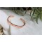 Bracelet cuivre avec Aimants Jonc plat