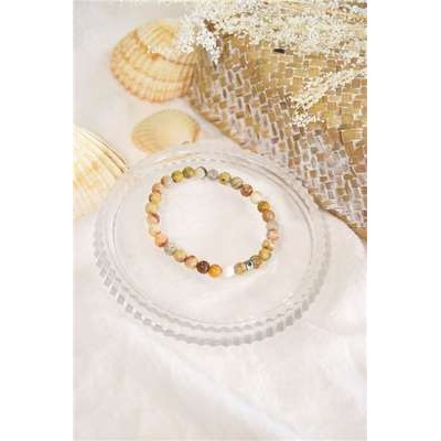 Bracelet Agate Crazy Lace Perles rondes 6 mm Bracelet Agate Crazy Lace Perles rondes 6 mm