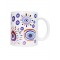 Tasse en céramique Oeil de Nazar Blanche