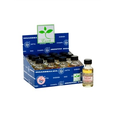 Huile parfumée Satya Sauge Blanche - 30 ml Huile parfumée Satya Sauge Blanche - 30 ml