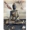 Statuette Bouddha Assis 29,5 cm - Résine