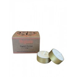 Bougie chauffe - plat parfumée Organic Orange