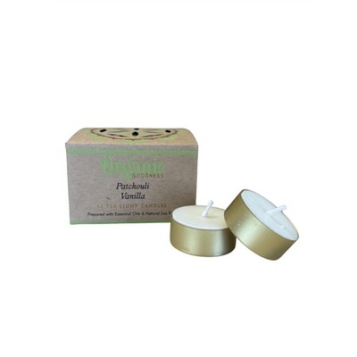 Bougie chauffe - plat parfumée Organic Patchouli Vanille