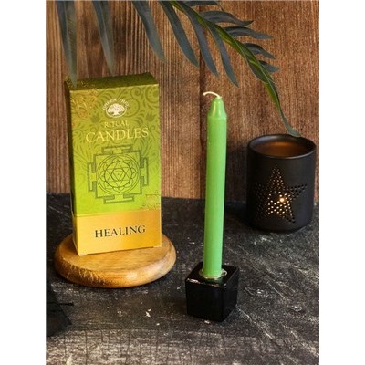 Bougies à rituel - Guérison - Vertes Bougies à rituel - Guérison - Vertes