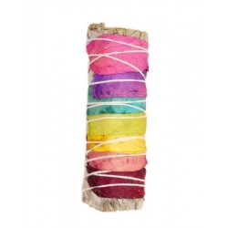 Bâton de sauge blanche 7 chakras 10 cm