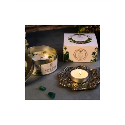 Bougie Litho Green Tree Chance - Patchouli - 70 grs