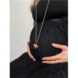 Bola de grossesse Arbre de Vie rose gold