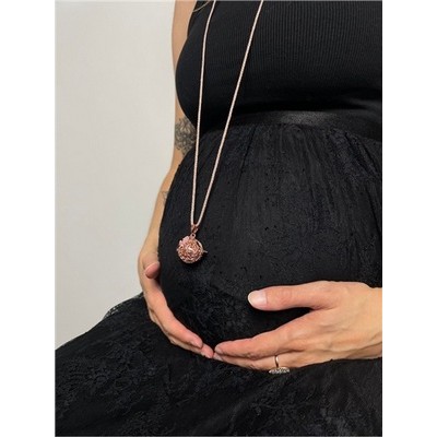 Bola de grossesse Fleur rose gold