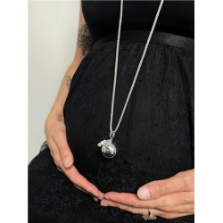 Bola de grossesse Lune argenté