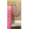 Pendentif quartz rose argent